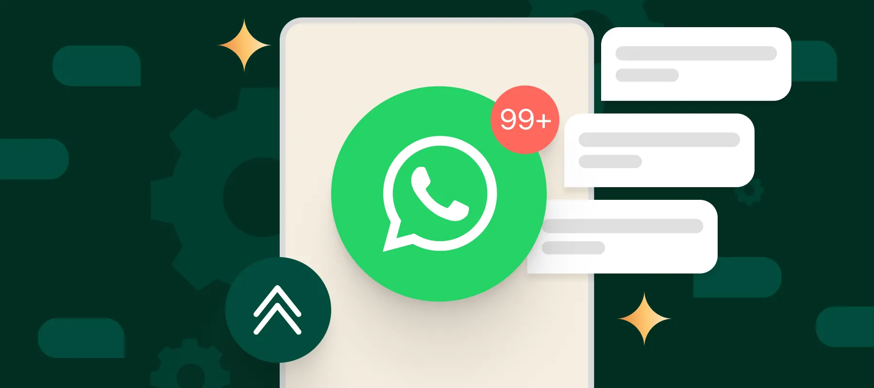 Precise reach starts with screening. Find users willing to chat on WhatsApp.